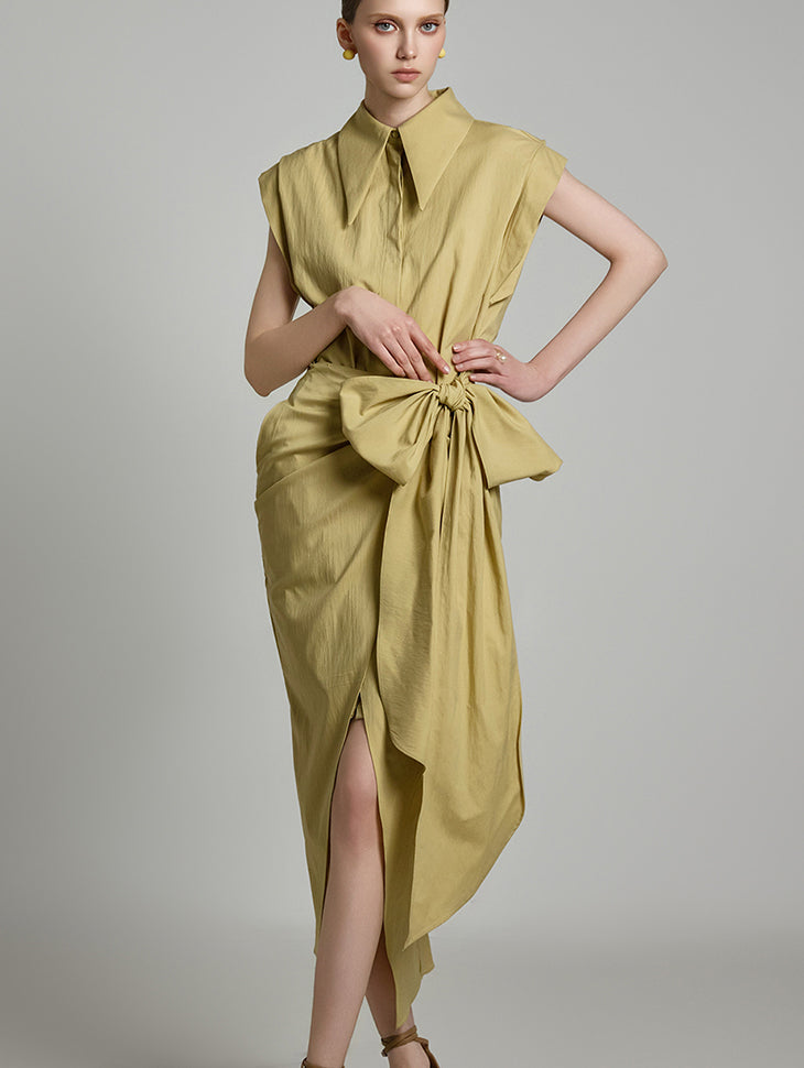 D9528 Shirt Dress with Strap